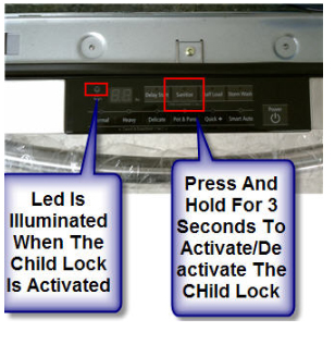 Use Child Lock Mode E